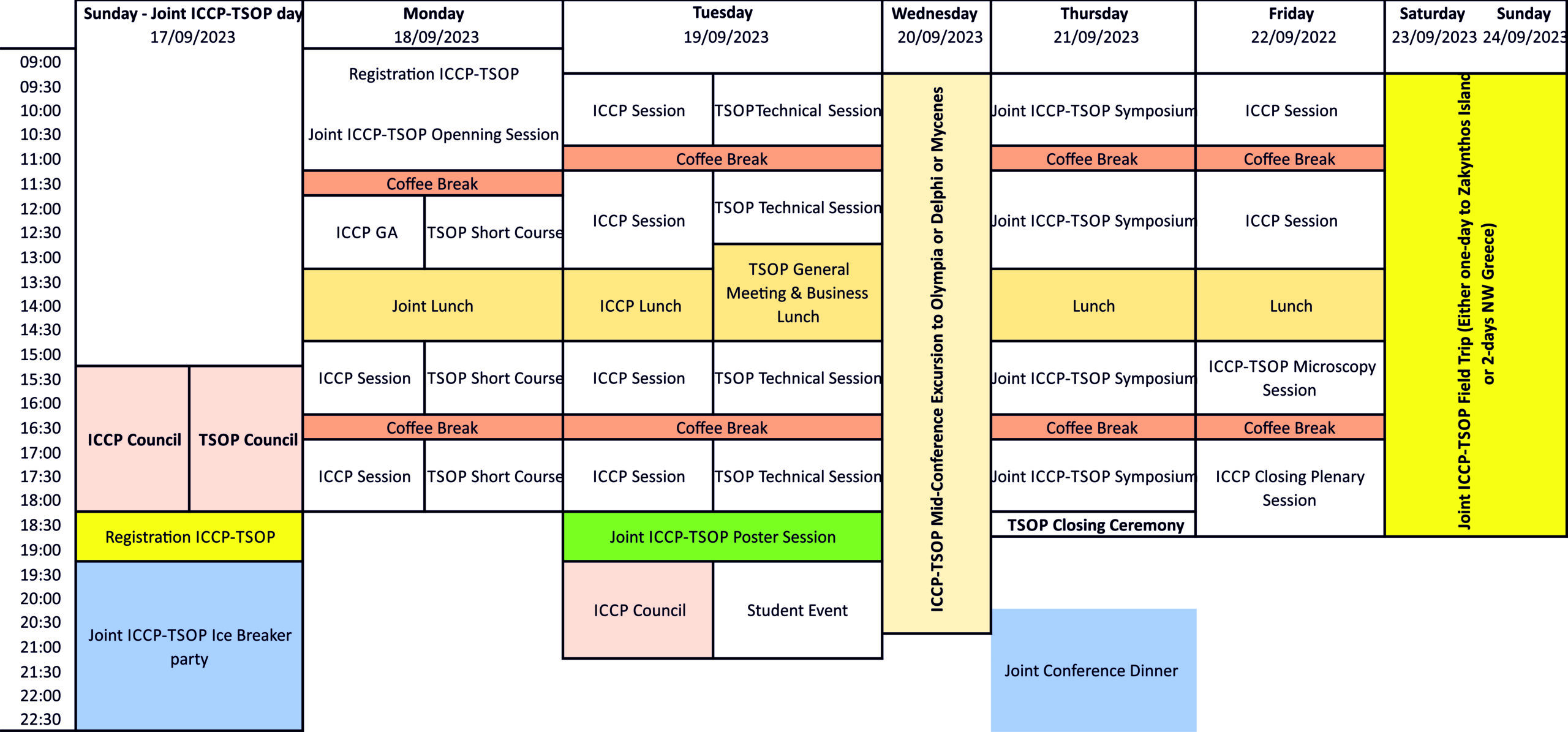 2023 July ESIP Meeting: Full Schedule